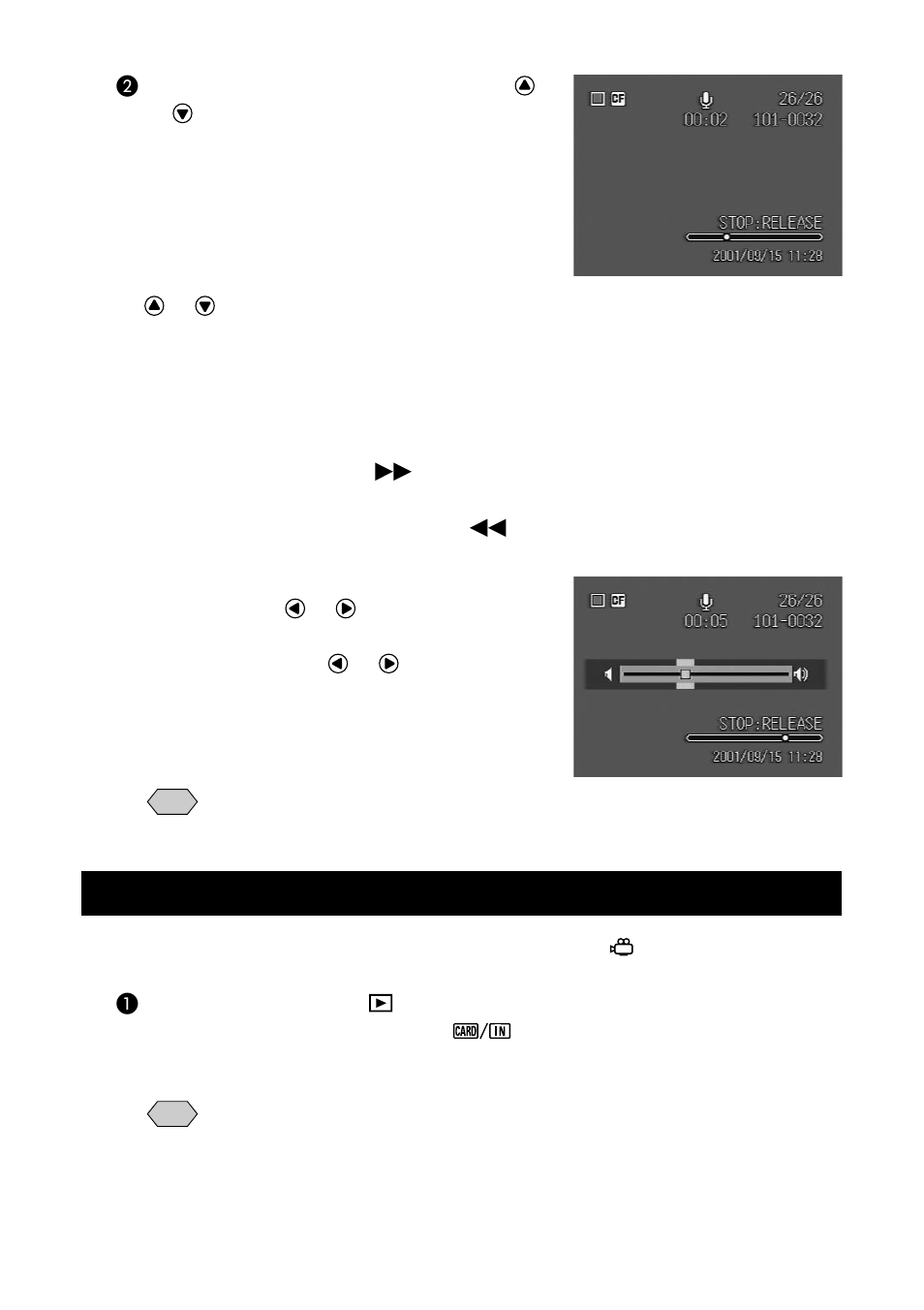 Playing a motion picture file | Ricoh CAMERA RDC-i500 User Manual | Page 86 / 154