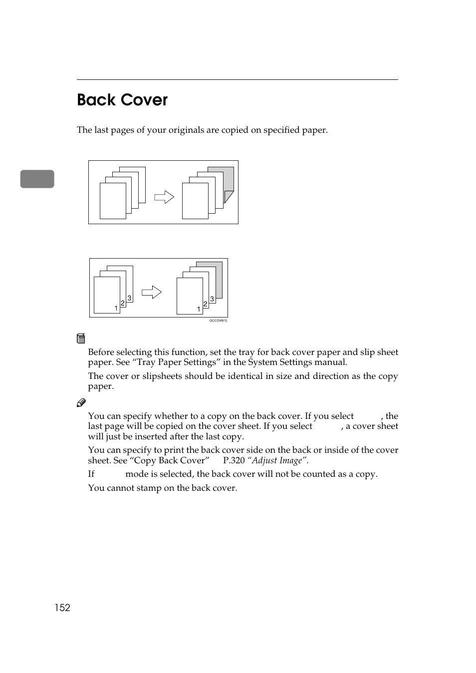 Back cover, 2back cover | Ricoh 850 User Manual | Page 200 / 804