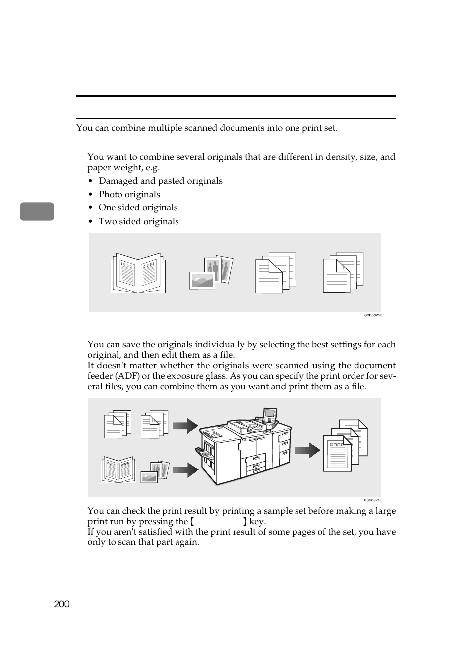 Scanned file printing | Ricoh 850 User Manual | Page 248 / 804