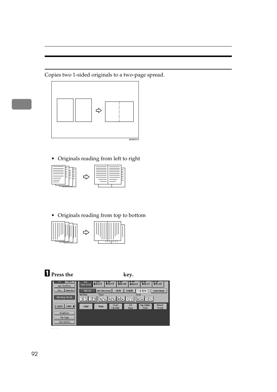 1 sided 2 pages → combine 1 side | Ricoh 850 User Manual | Page 542 / 804