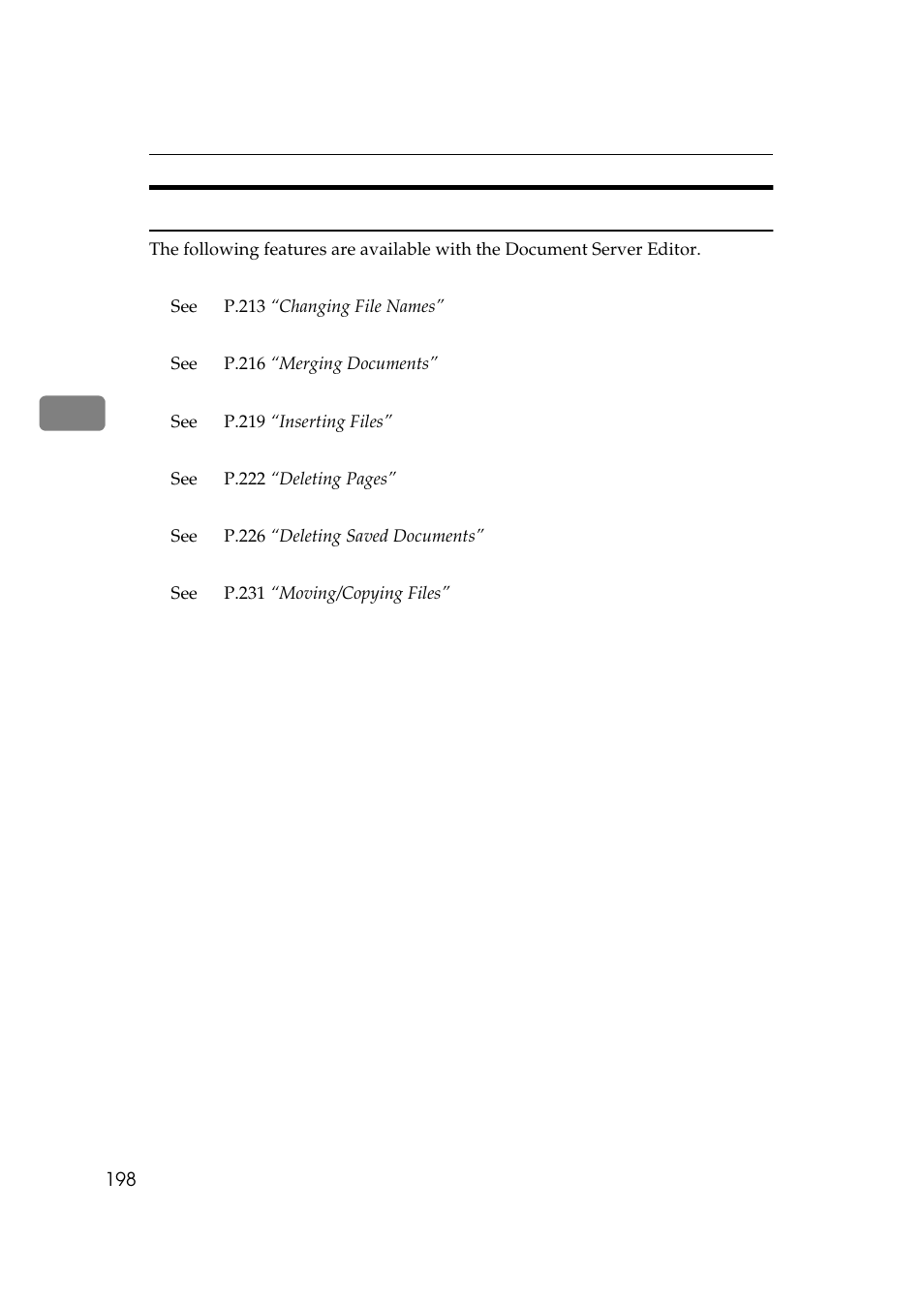 Document server editor features | Ricoh 850 User Manual | Page 648 / 804