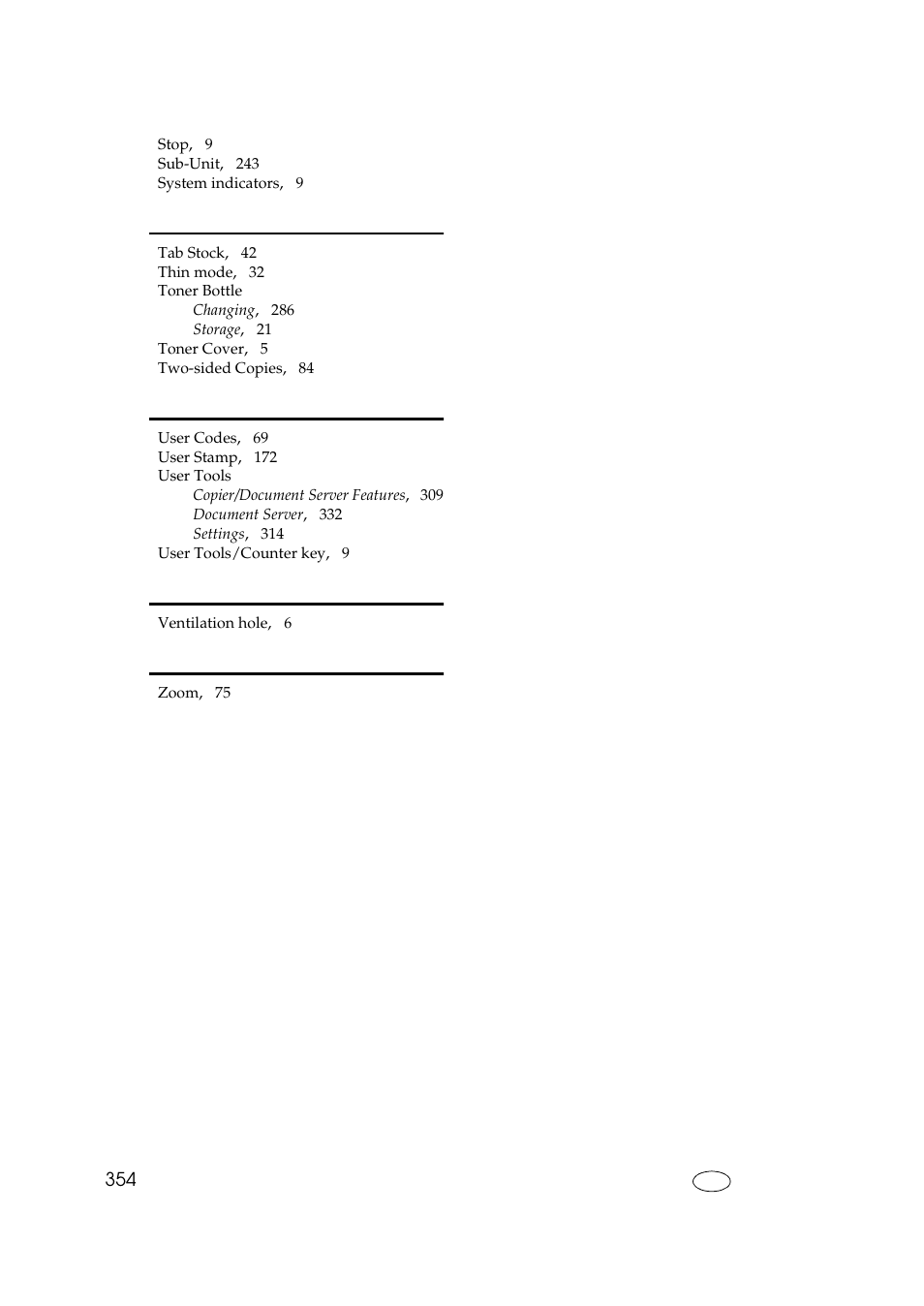 Ricoh 850 User Manual | Page 804 / 804