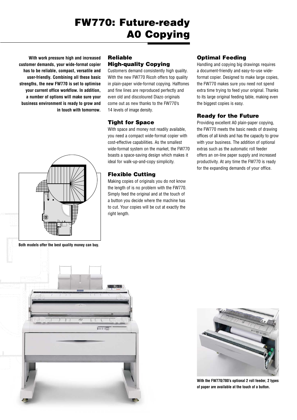 Fw770: future-ready a0 copying | Ricoh FW780 User Manual | Page 4 / 6