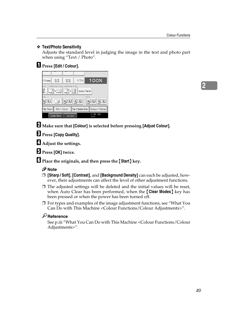 Ricoh Aficio MP C3500 User Manual | Page 73 / 212