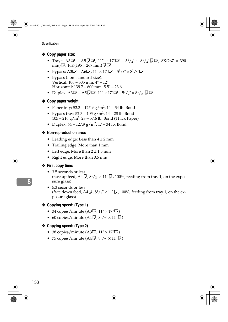 Ricoh 1075 User Manual | Page 172 / 202