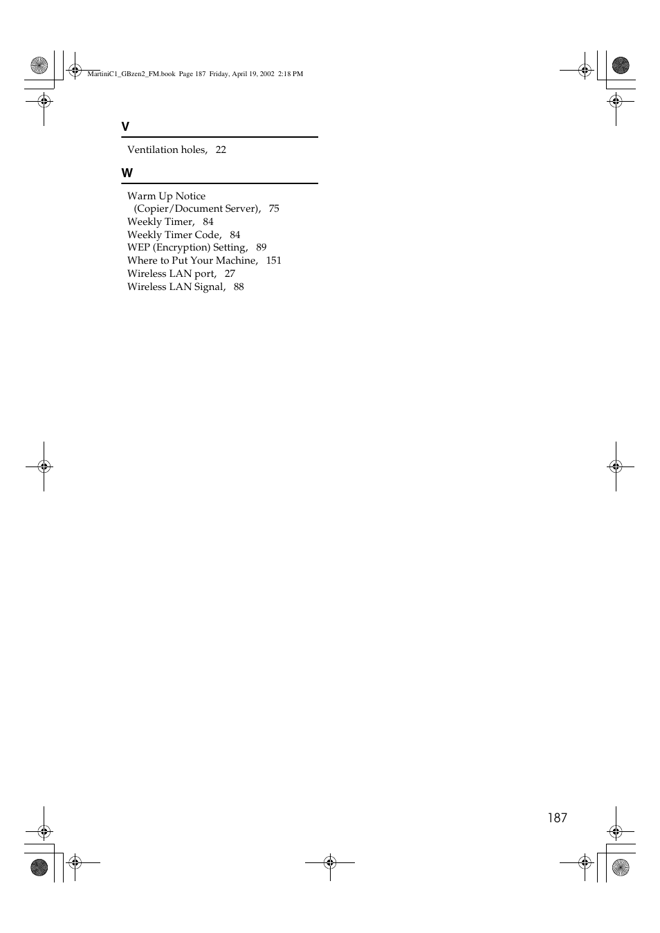 Ricoh 1075 User Manual | Page 201 / 202