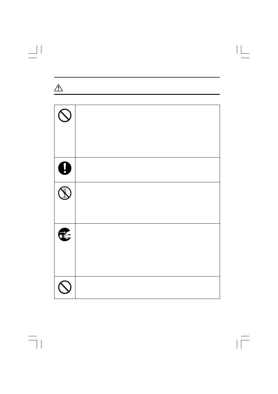 Mo q r m, Warnings | Ricoh AFICIO MP01 User Manual | Page 4 / 152