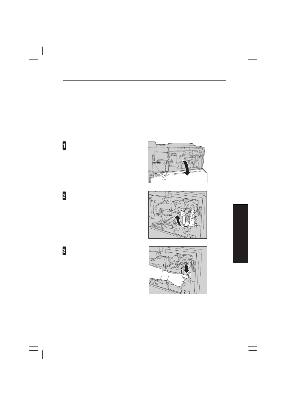 Replacing the toner cartridge | Ricoh AFICIO MP01 User Manual | Page 61 / 152