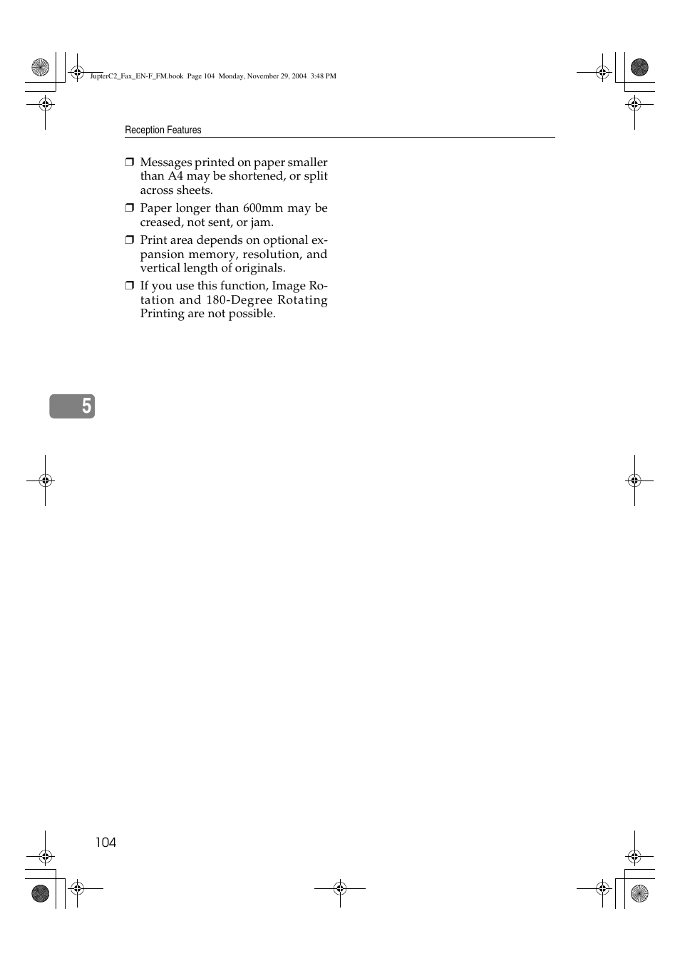 Ricoh Facsimile User Manual | Page 114 / 228