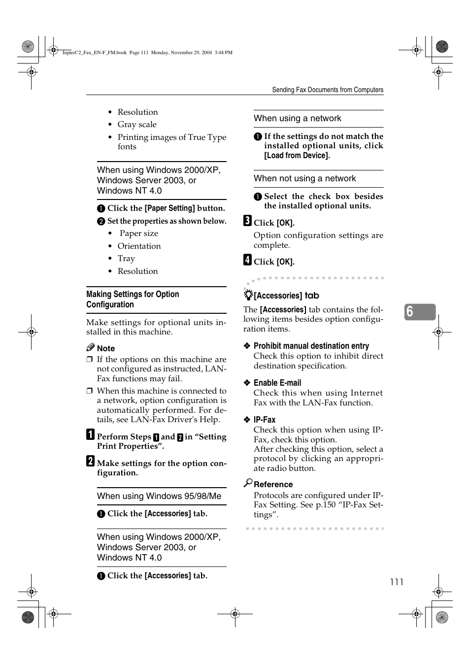 Ricoh Facsimile User Manual | Page 121 / 228