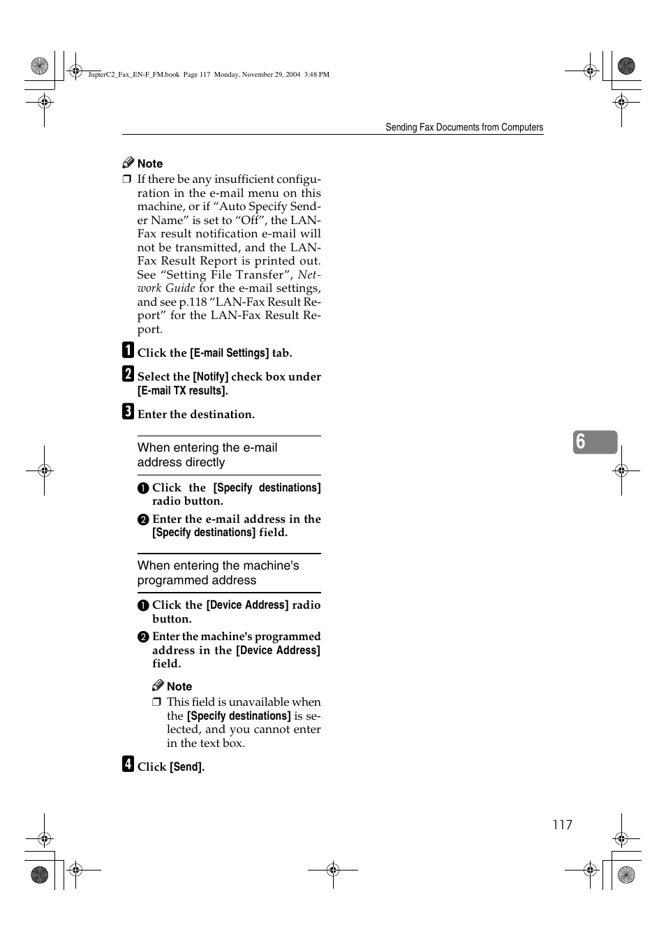 Ricoh Facsimile User Manual | Page 127 / 228