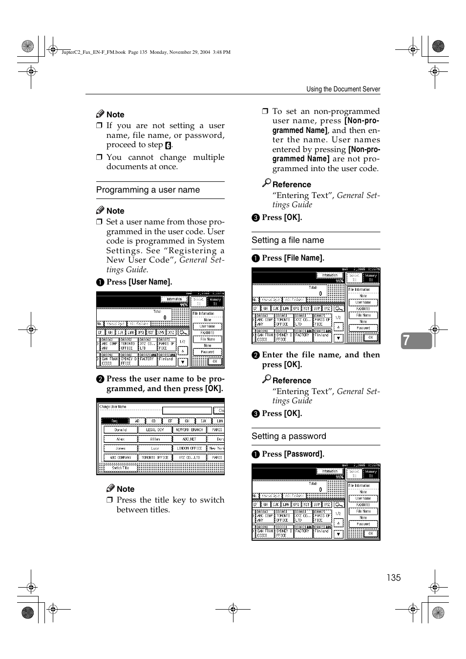 Ricoh Facsimile User Manual | Page 145 / 228