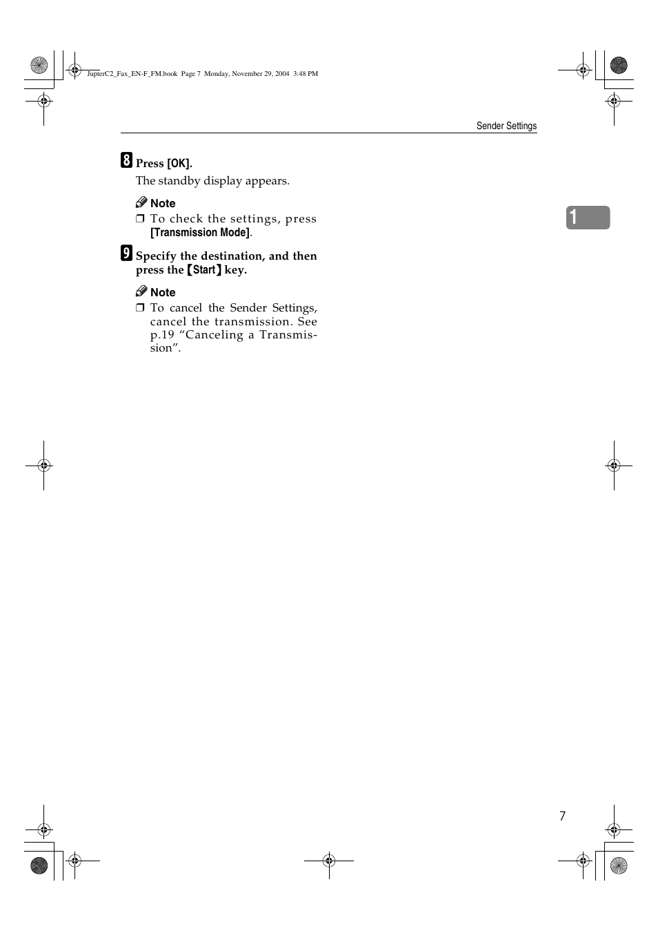 Ricoh Facsimile User Manual | Page 17 / 228