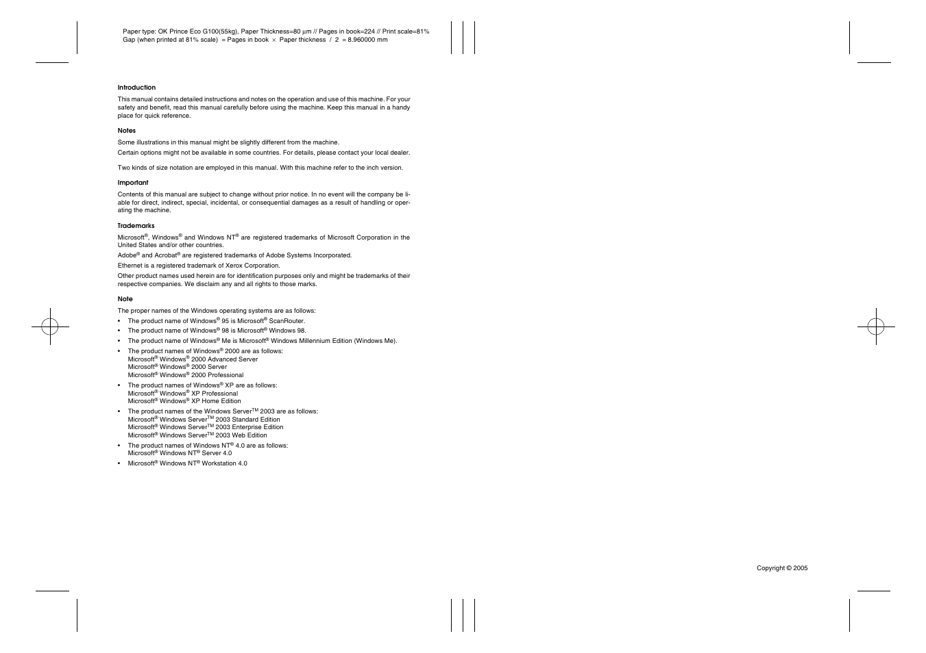 Ricoh Facsimile User Manual | Page 2 / 228