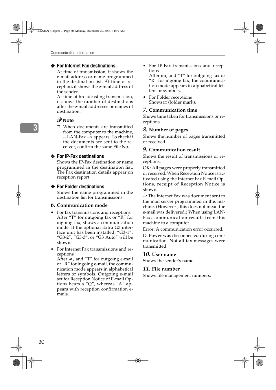 Ricoh Facsimile User Manual | Page 40 / 228