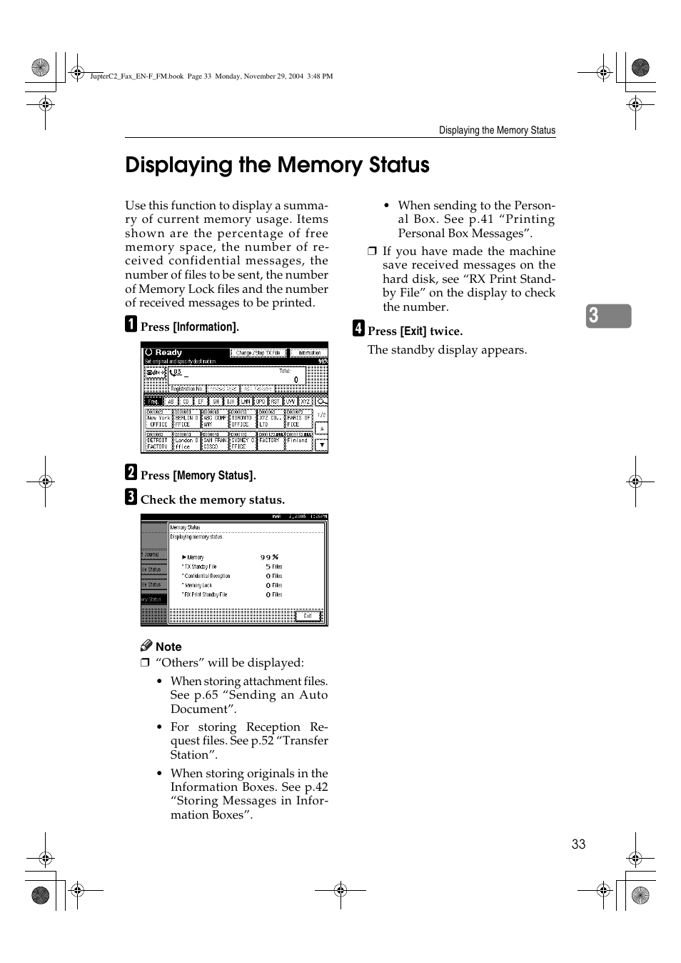 Ricoh Facsimile User Manual | Page 43 / 228