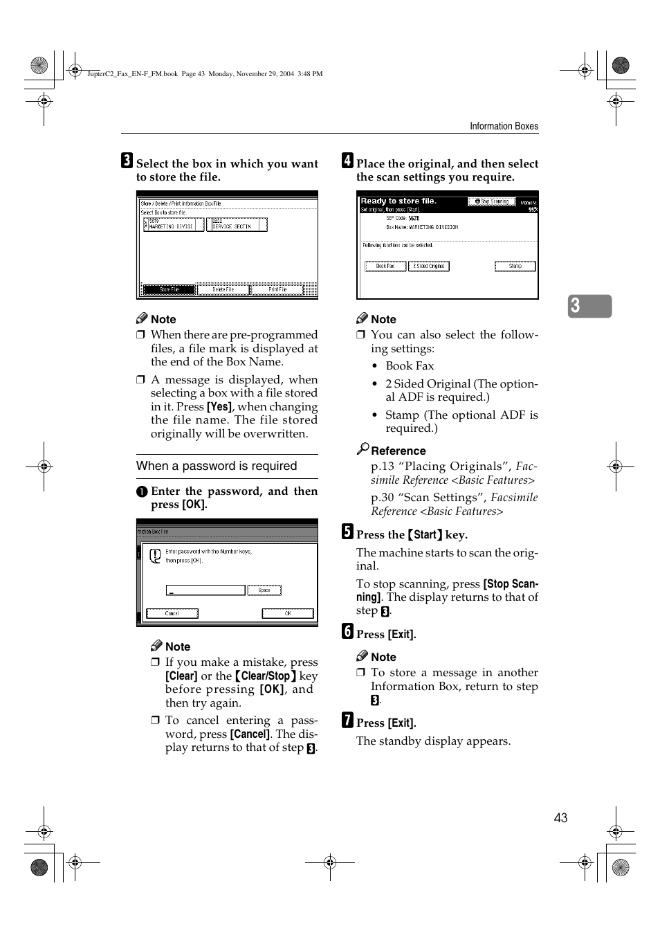 Ricoh Facsimile User Manual | Page 53 / 228