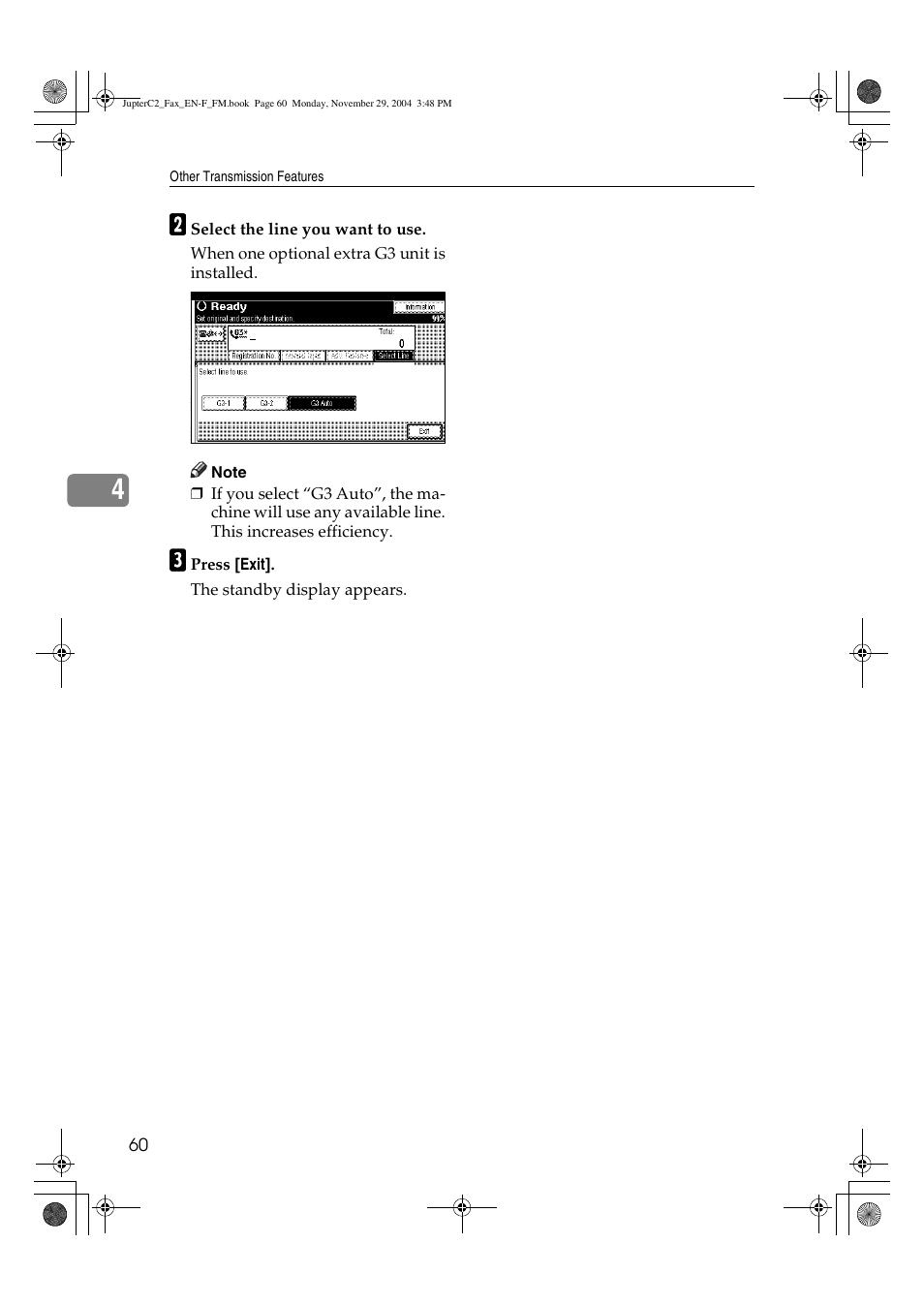 Ricoh Facsimile User Manual | Page 70 / 228