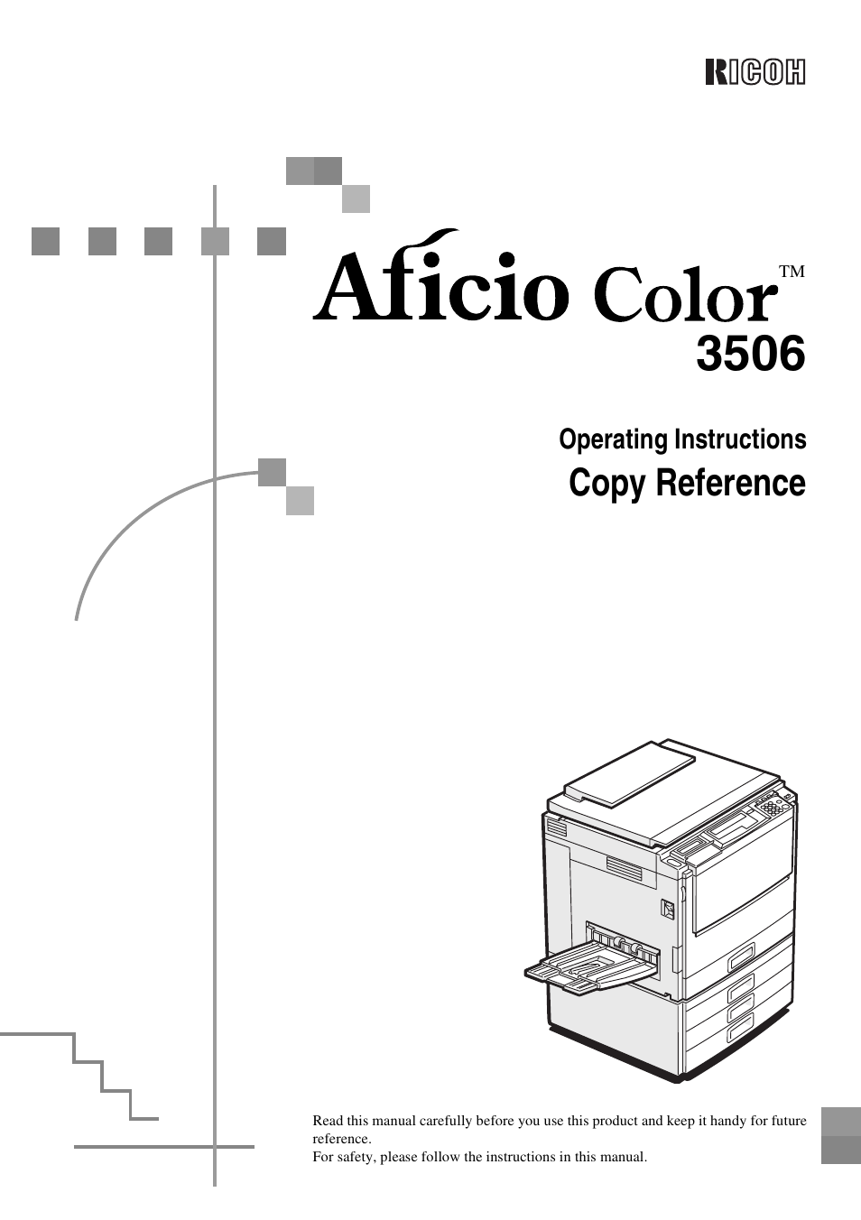 Ricoh 3506 User Manual | 182 pages