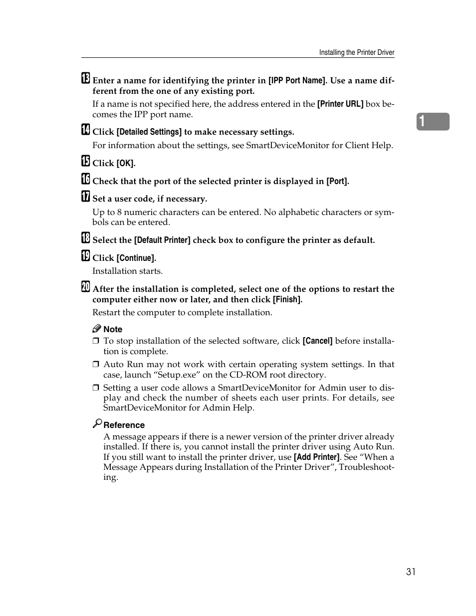Ricoh Type 2500 User Manual | Page 37 / 106