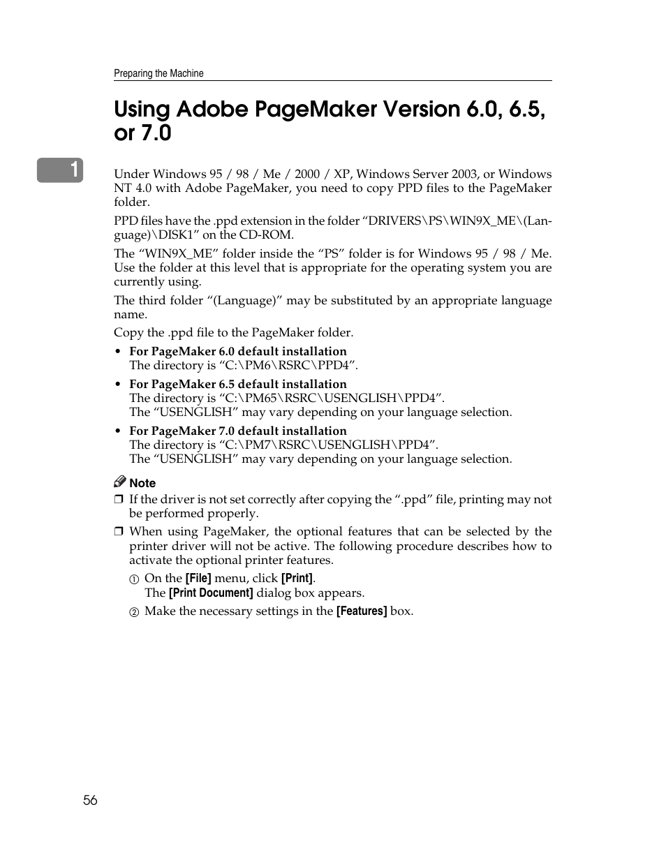 Ricoh Type 2500 User Manual | Page 62 / 106