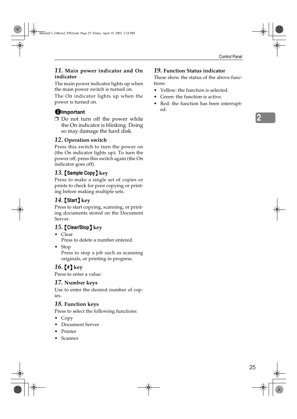 Ricoh Aficio 2075 User Manual | Page 32 / 195