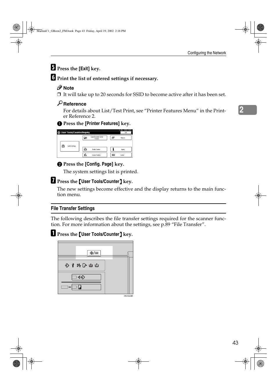 Ricoh Aficio 2075 User Manual | Page 50 / 195