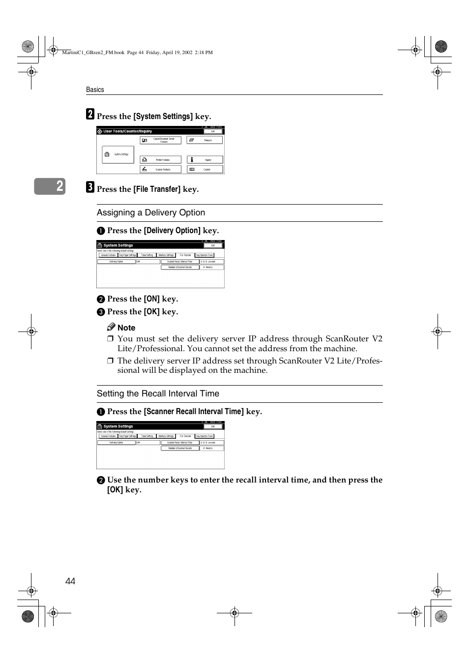 Ricoh Aficio 2075 User Manual | Page 51 / 195