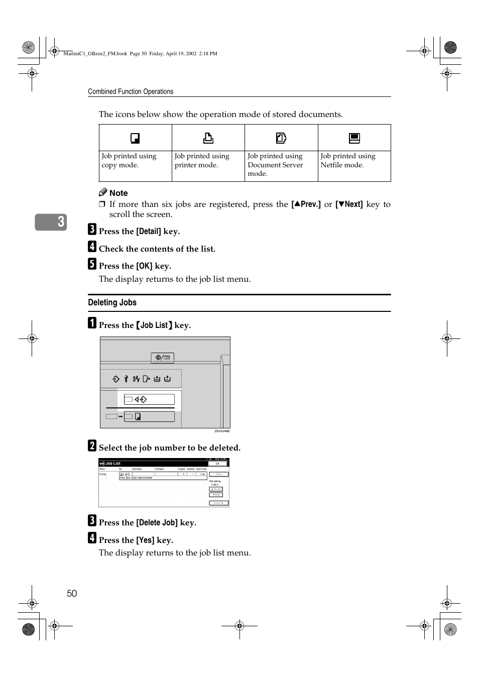 Ricoh Aficio 2075 User Manual | Page 57 / 195