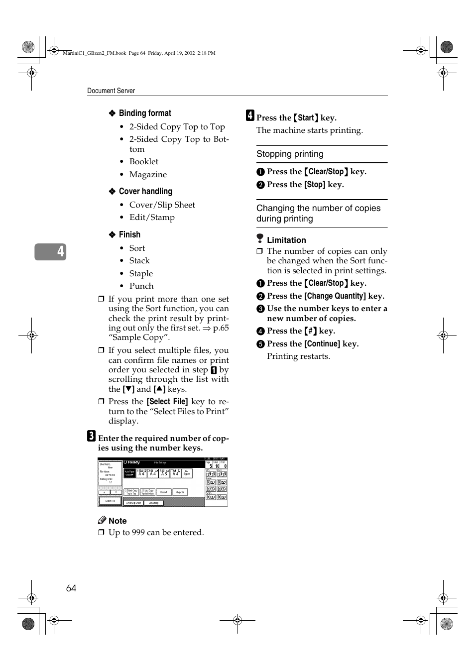 Ricoh Aficio 2075 User Manual | Page 71 / 195