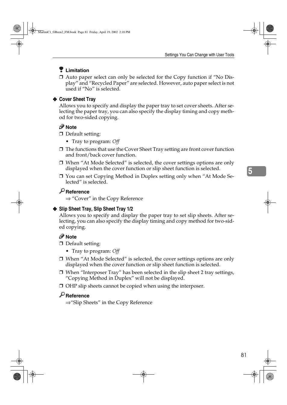 Ricoh Aficio 2075 User Manual | Page 88 / 195