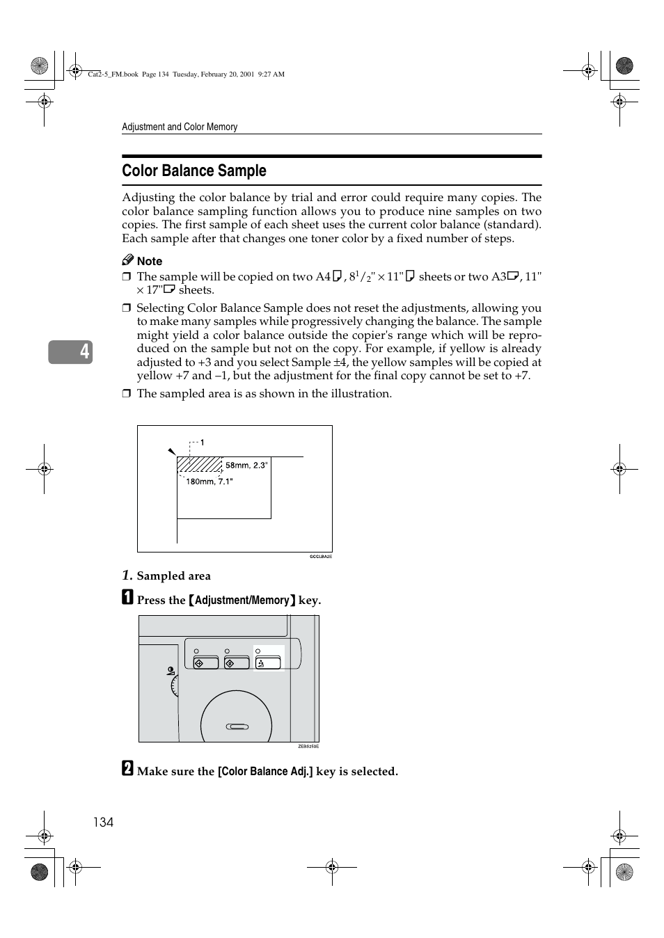 Color balance sample | Ricoh 6513 User Manual | Page 149 / 264