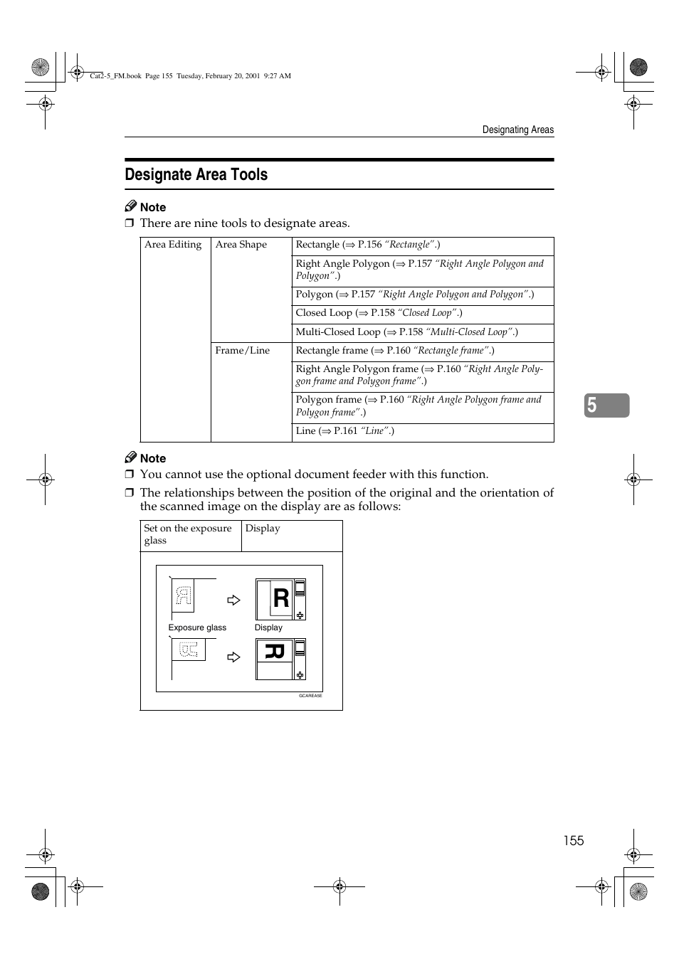 Designate area tools | Ricoh 6513 User Manual | Page 170 / 264