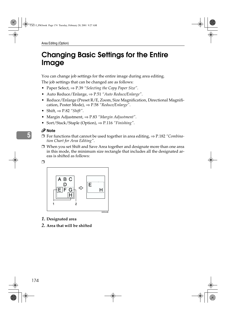 5changing basic settings for the entire image | Ricoh 6513 User Manual | Page 189 / 264