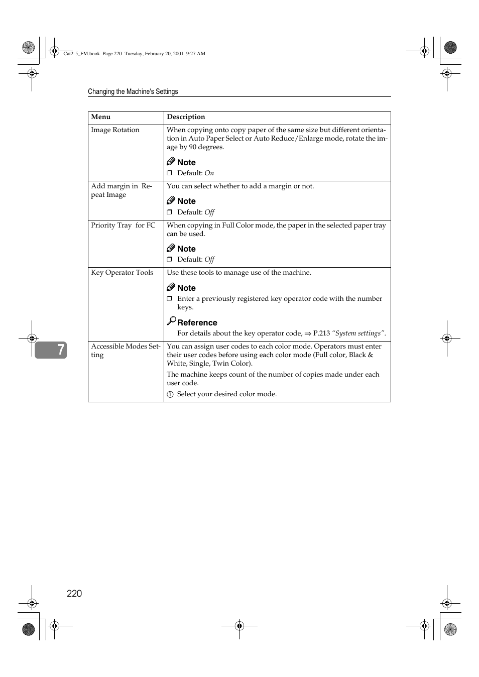 Ricoh 6513 User Manual | Page 235 / 264