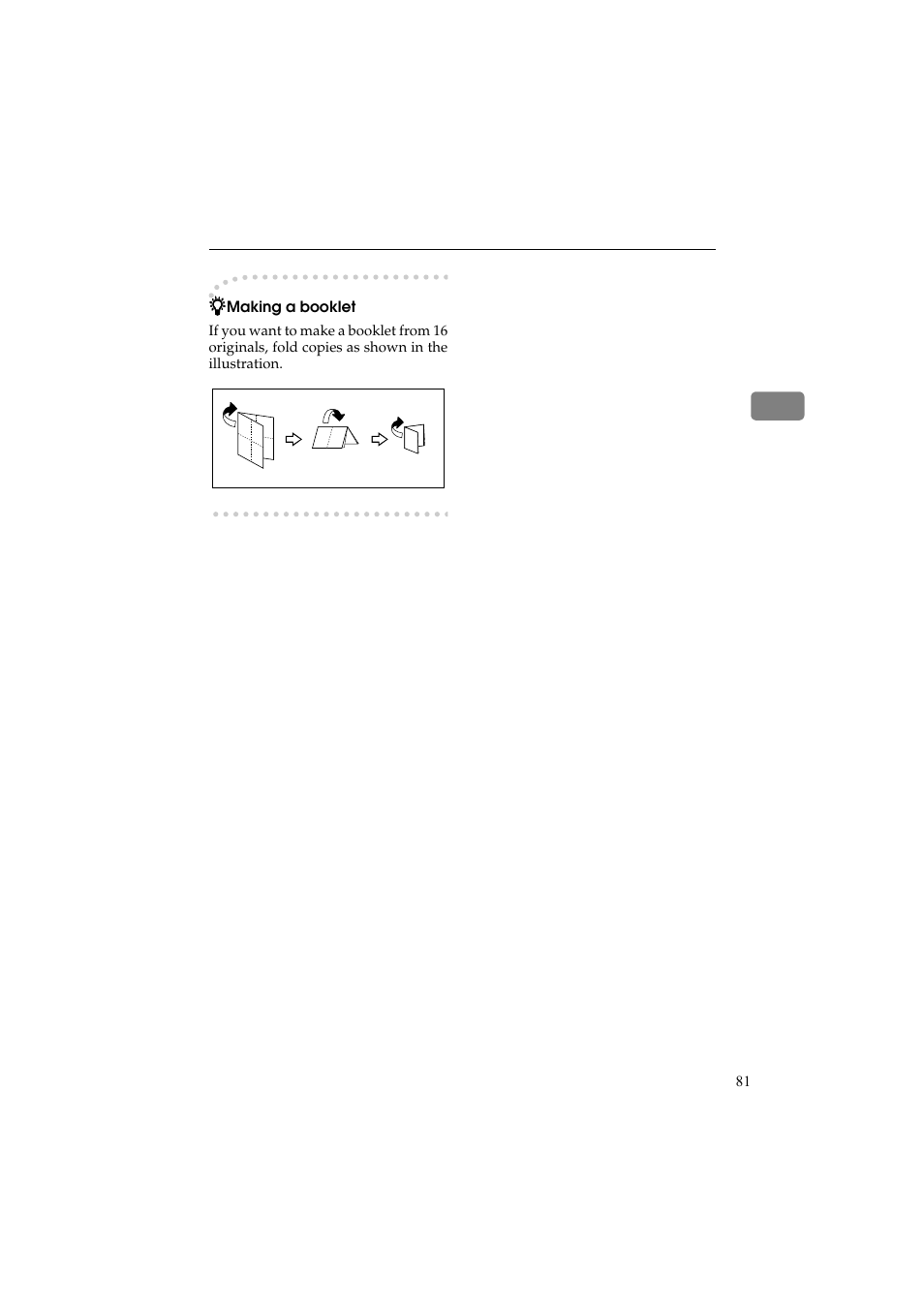 Making a booklet | Ricoh Aficio 340 User Manual | Page 130 / 494