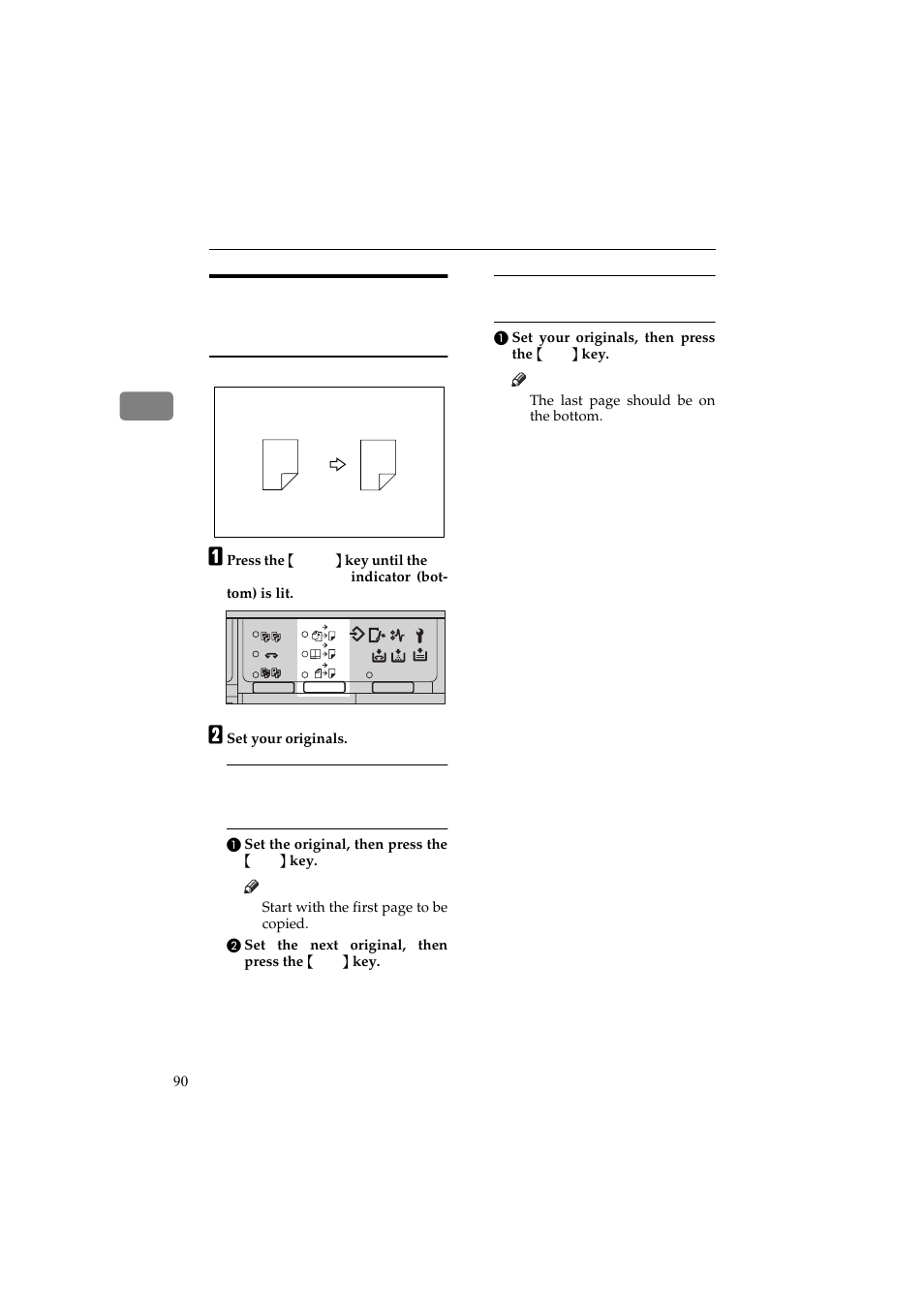 Sided > 2-sided | Ricoh Aficio 340 User Manual | Page 139 / 494