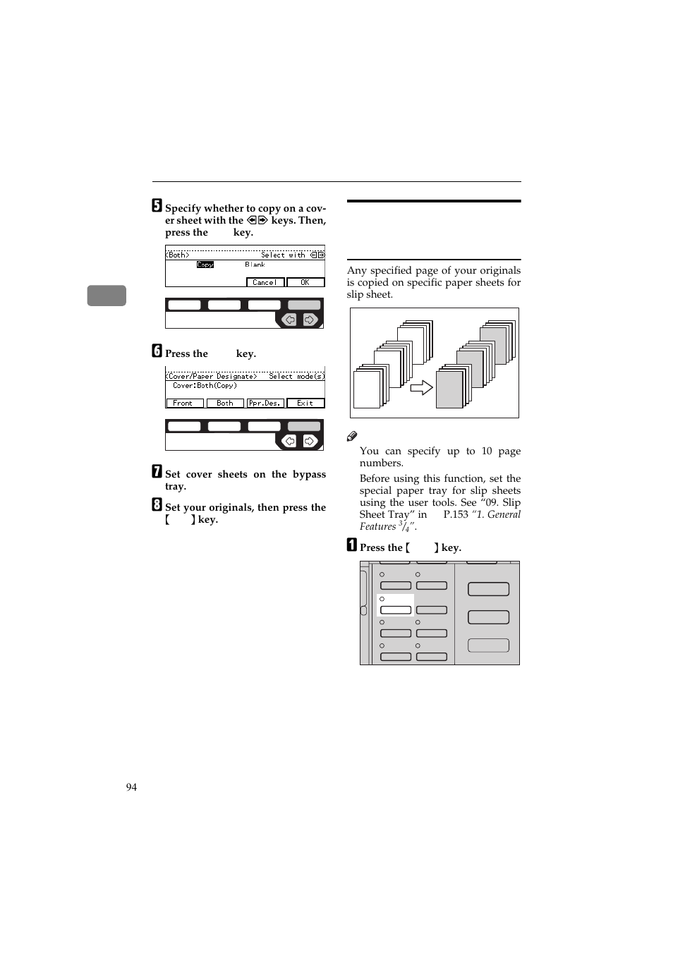 Paper designate | Ricoh Aficio 340 User Manual | Page 143 / 494
