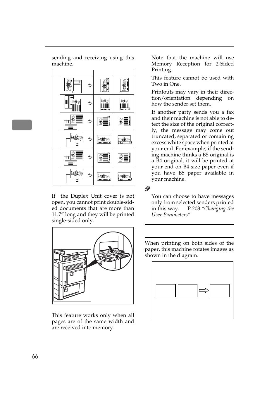 180 degree rotation printing | Ricoh Aficio 340 User Manual | Page 322 / 494