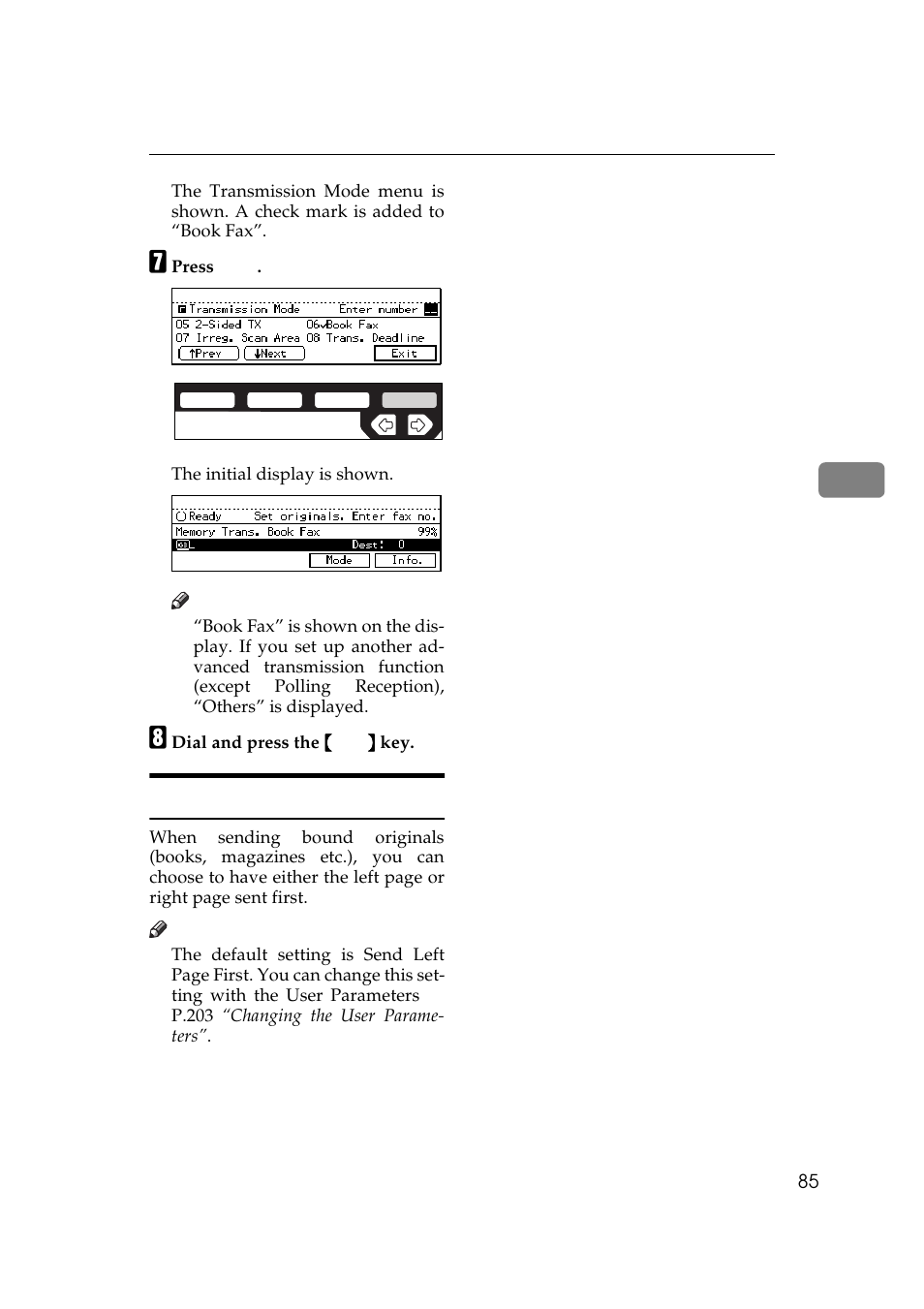 Bound original page order | Ricoh Aficio 340 User Manual | Page 341 / 494
