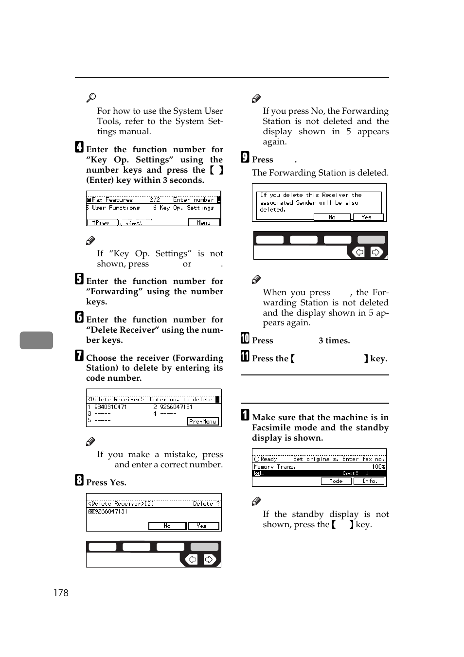 Registering specific senders (forwarding) | Ricoh Aficio 340 User Manual | Page 434 / 494