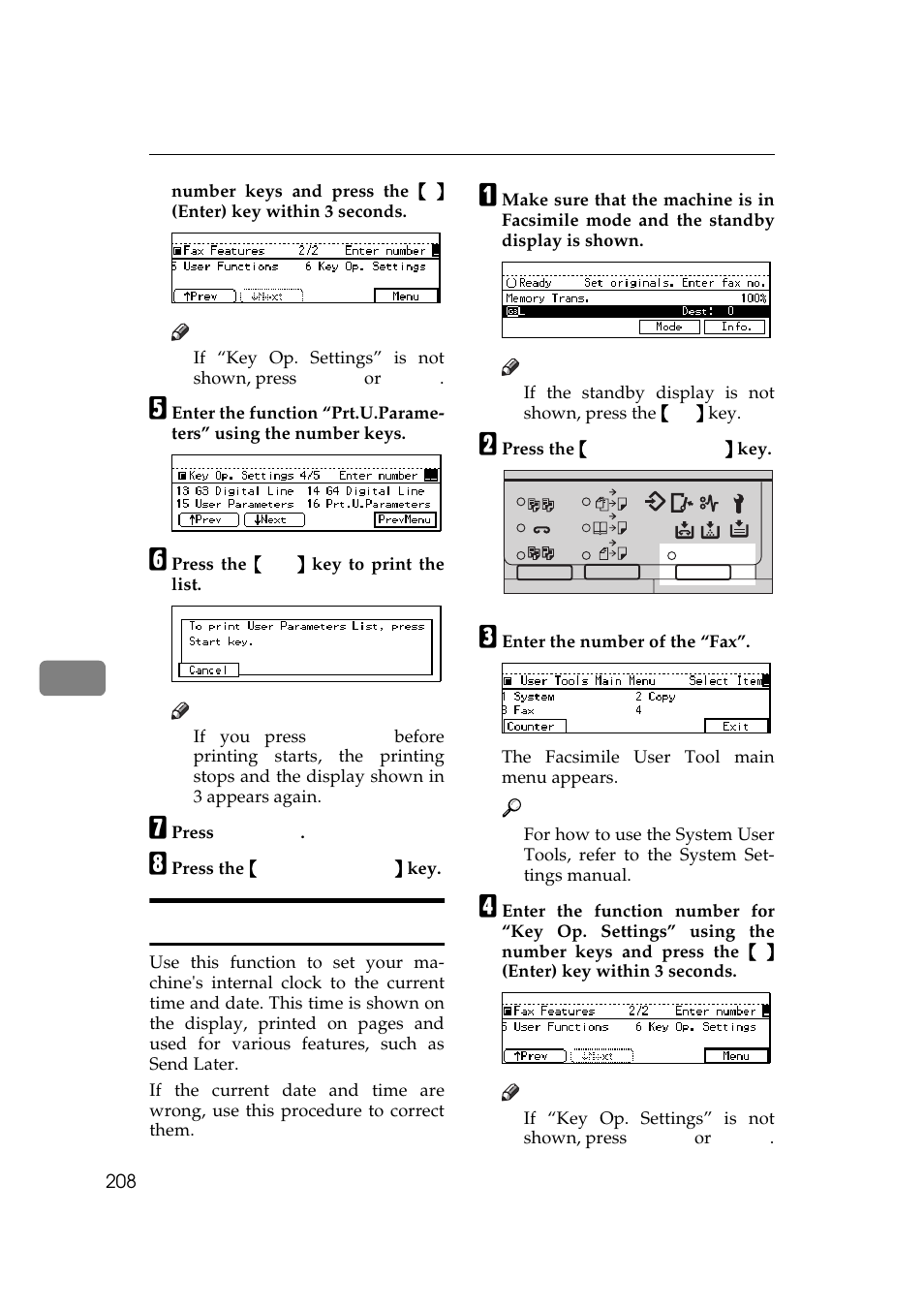 Date/time | Ricoh Aficio 340 User Manual | Page 464 / 494