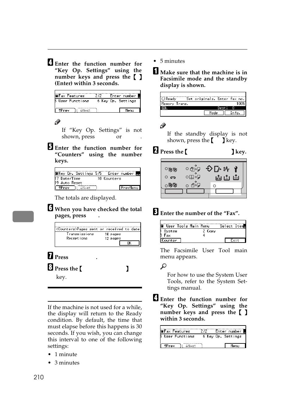 Auto reset | Ricoh Aficio 340 User Manual | Page 466 / 494