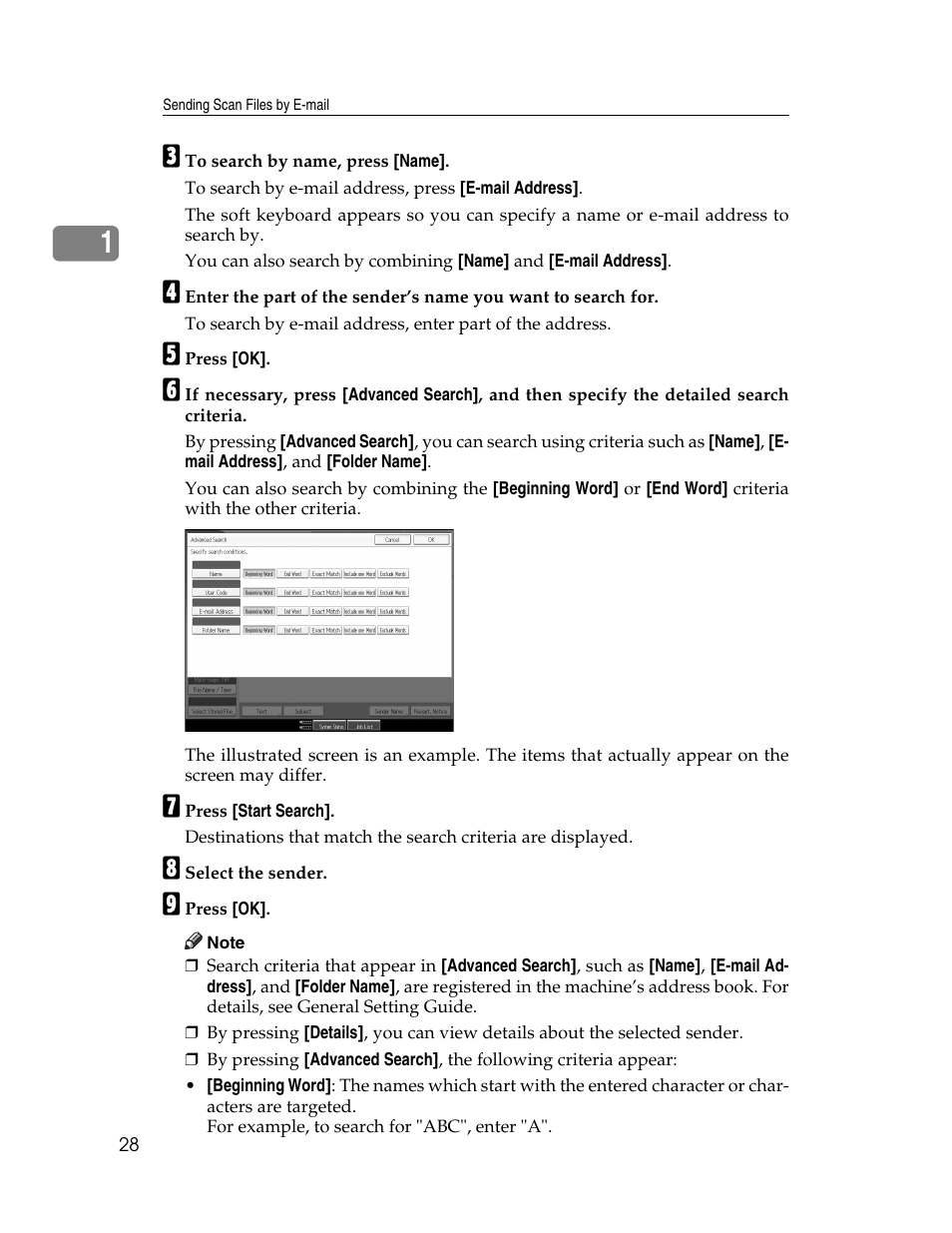 Ricoh Aficio MP 9000 User Manual | Page 36 / 168