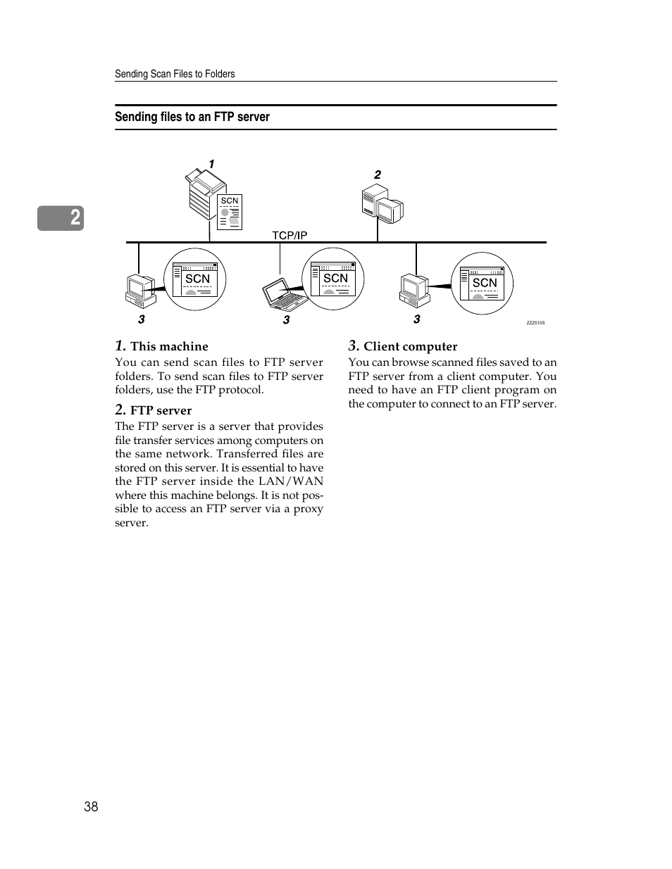 Sending files to an ftp server | Ricoh Aficio MP 9000 User Manual | Page 46 / 168