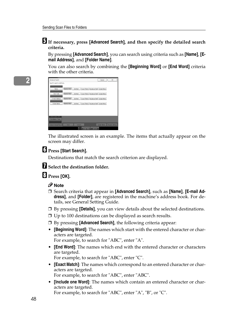 Ricoh Aficio MP 9000 User Manual | Page 56 / 168