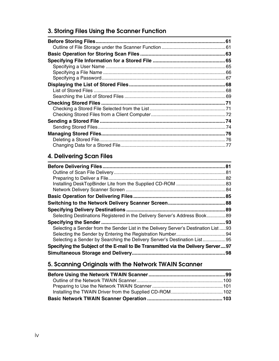 Ricoh Aficio MP 9000 User Manual | Page 6 / 168