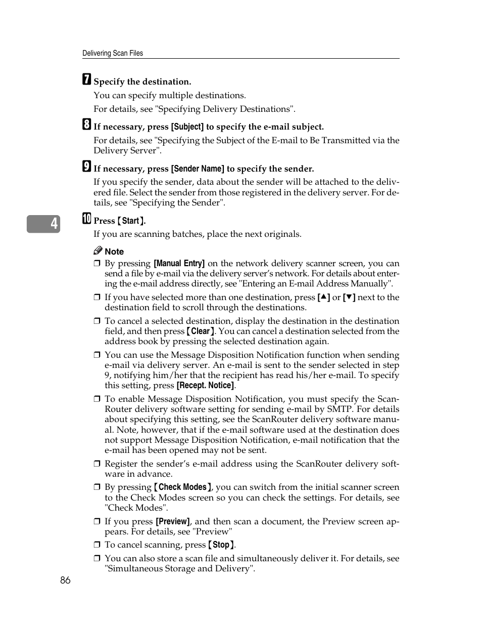 Ricoh Aficio MP 9000 User Manual | Page 94 / 168