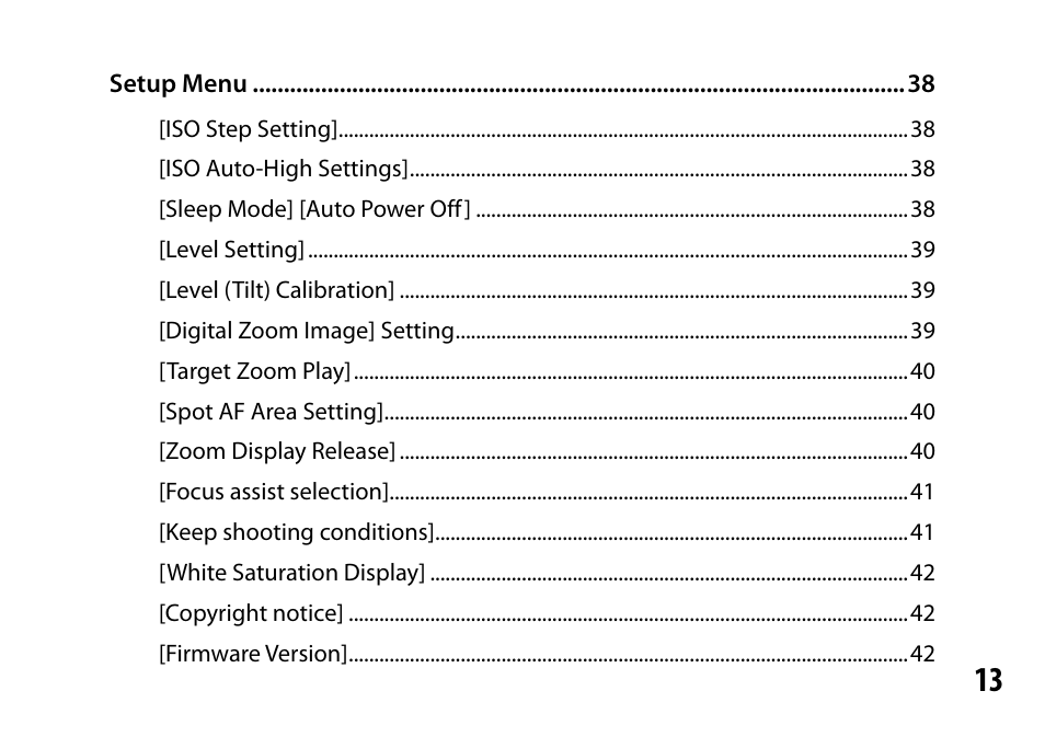 Ricoh Lens A16 User Manual | Page 13 / 64