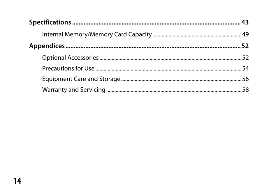 Ricoh Lens A16 User Manual | Page 14 / 64